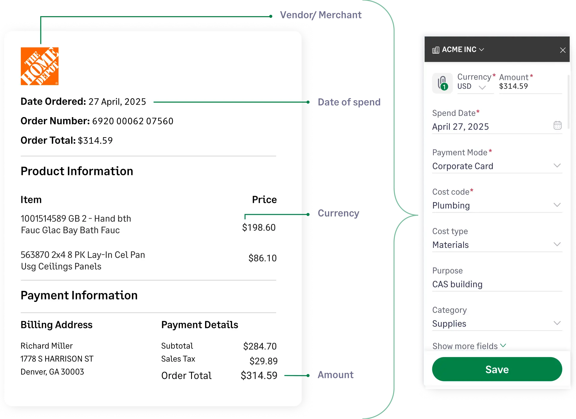 Automate repetitive tasks with Sage Expense Management's accounting automation software