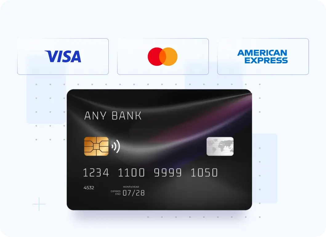 Fyle Integrating directly with Visa, Mastercard and American Express credit cards for real-time feeds