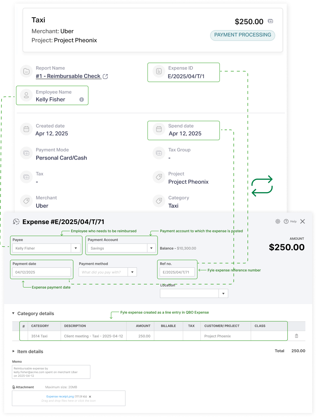 Integrate Fyle with all your existing accounting software, and have expenses coded automatically.