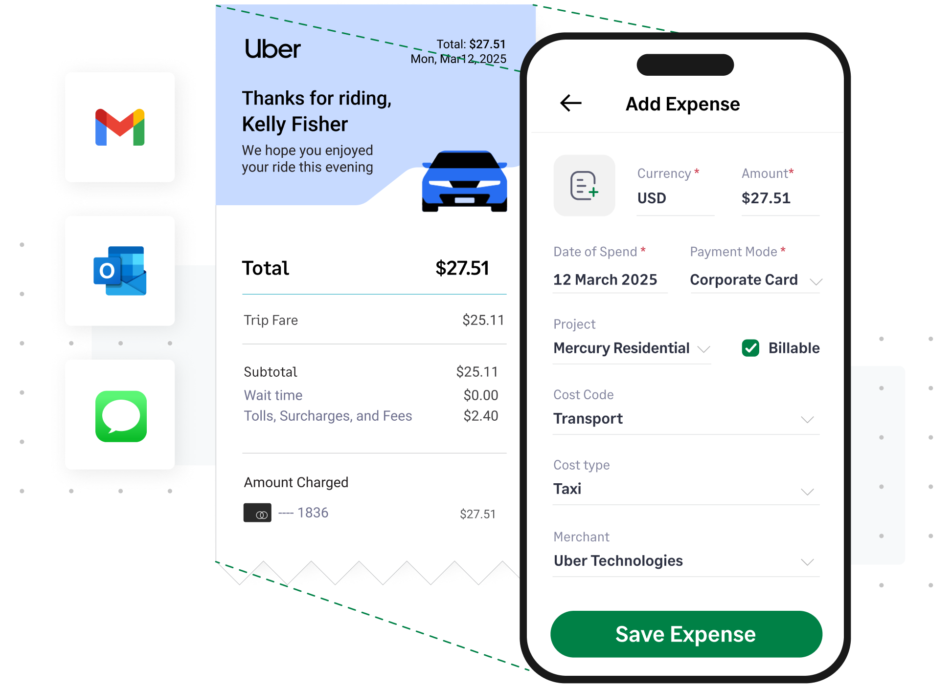 On the go receipt submission made easier with Fyle.