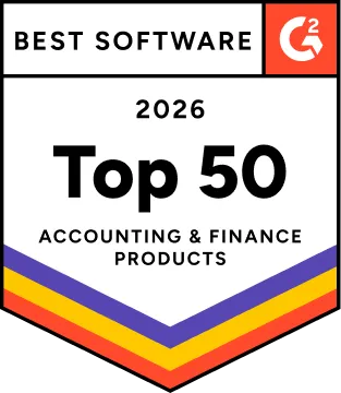 G2 Best Software Accounting & Finance 2025