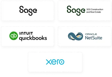 Accounting integrations of Sage Expense Management