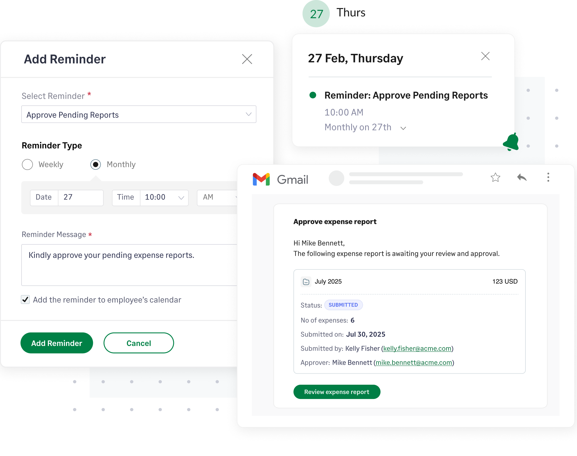 How Fyle automates each aspect of technology expense management with instant notifications, automated reminders and AI-based coding