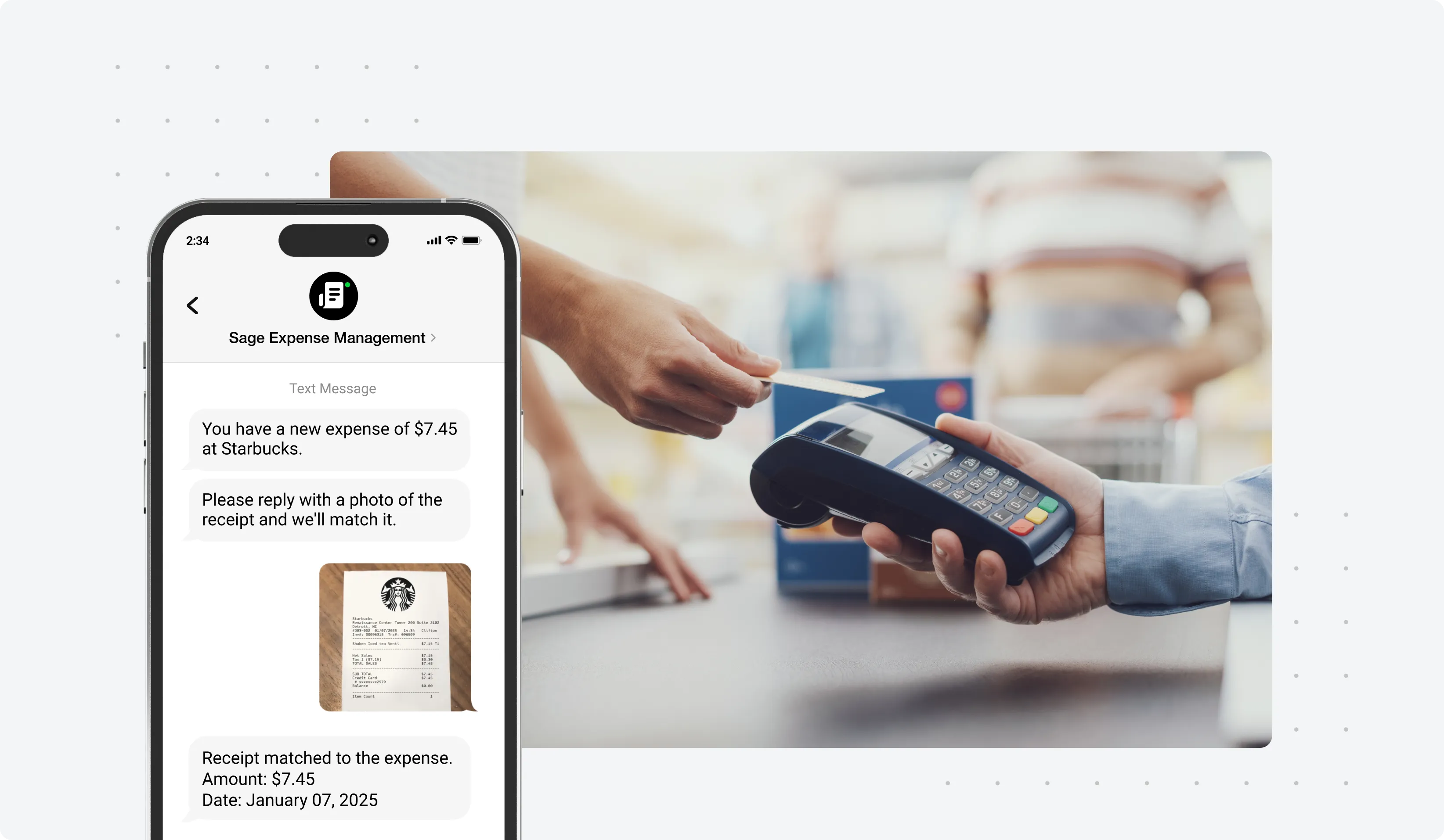 Stay on top of your employee Mastercard credit card spend with Sage Expense Management