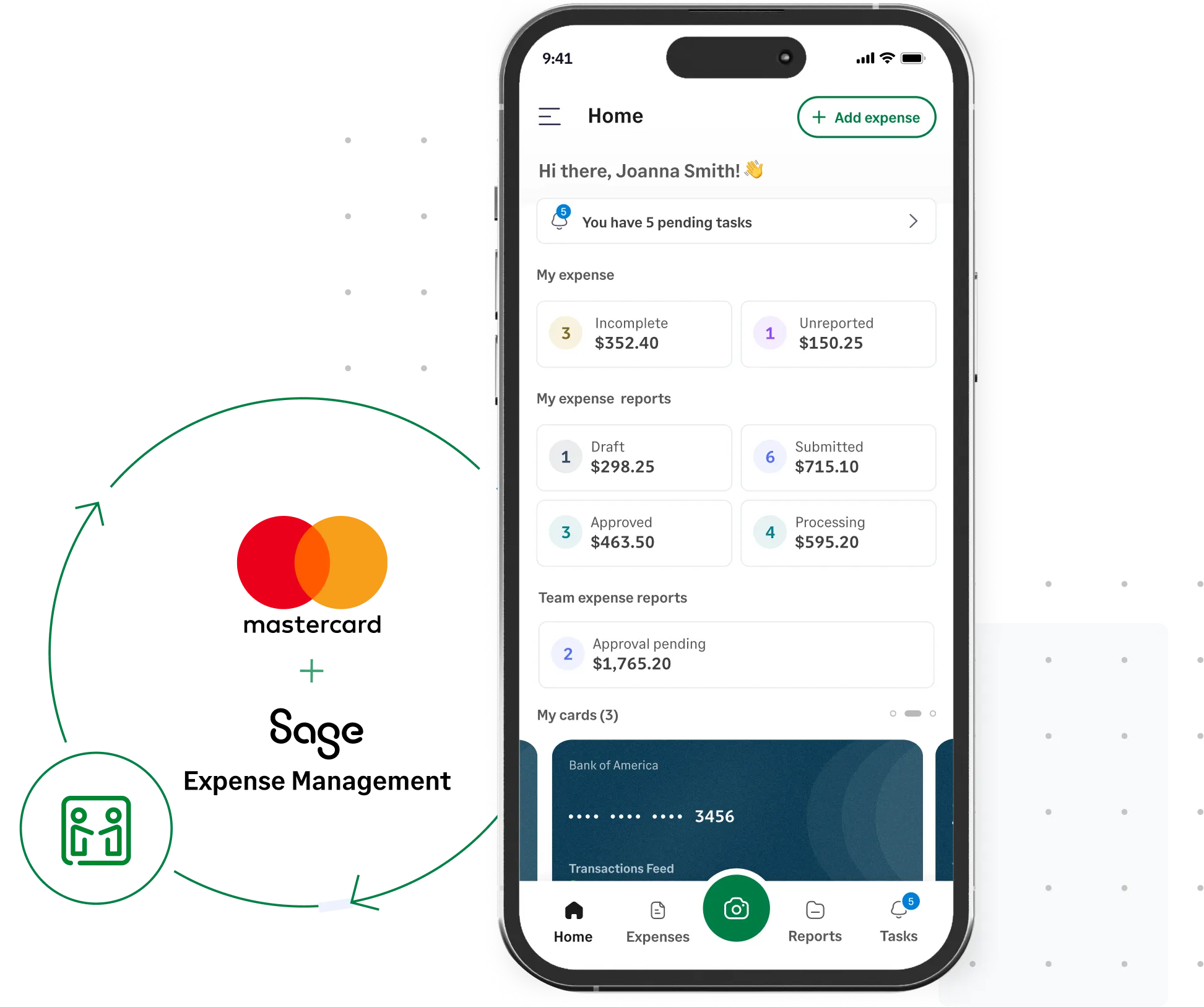 Sage Expense Management integrates with Mastercard to bring real-time credit card feeds