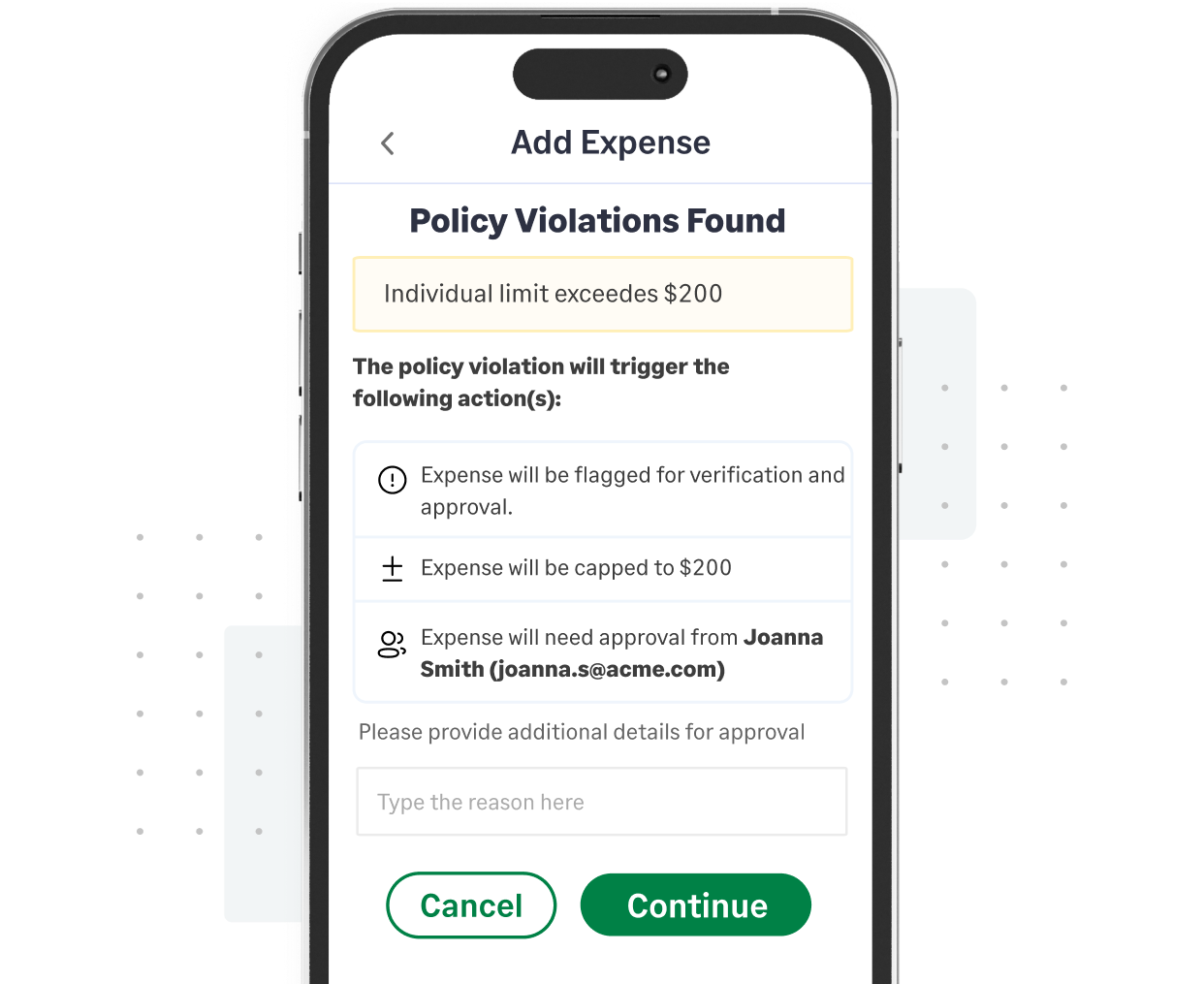 Stay compliant with Sage Expense Management's expense management software