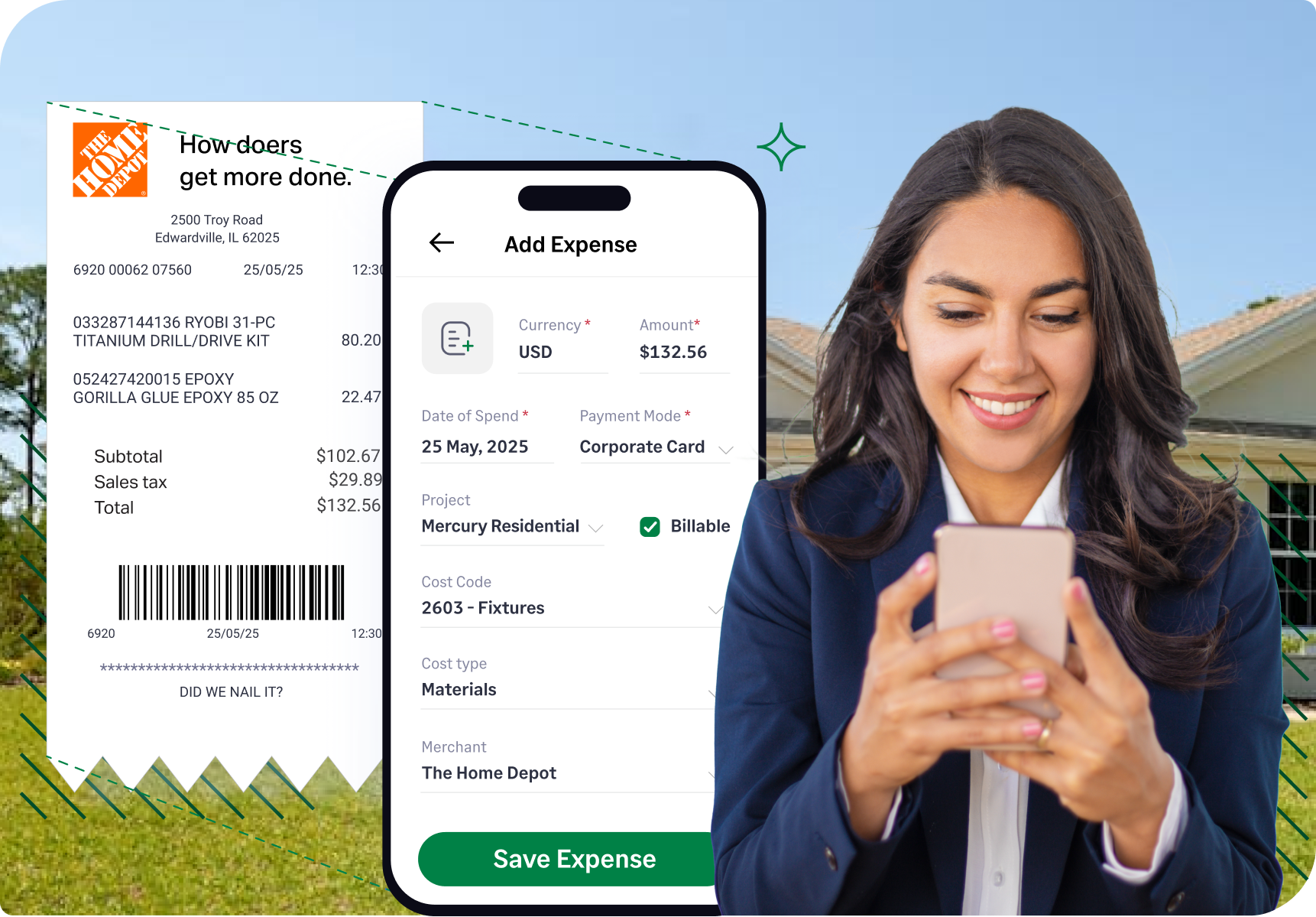 Realtor using Fyle as a real estate expense tracker
