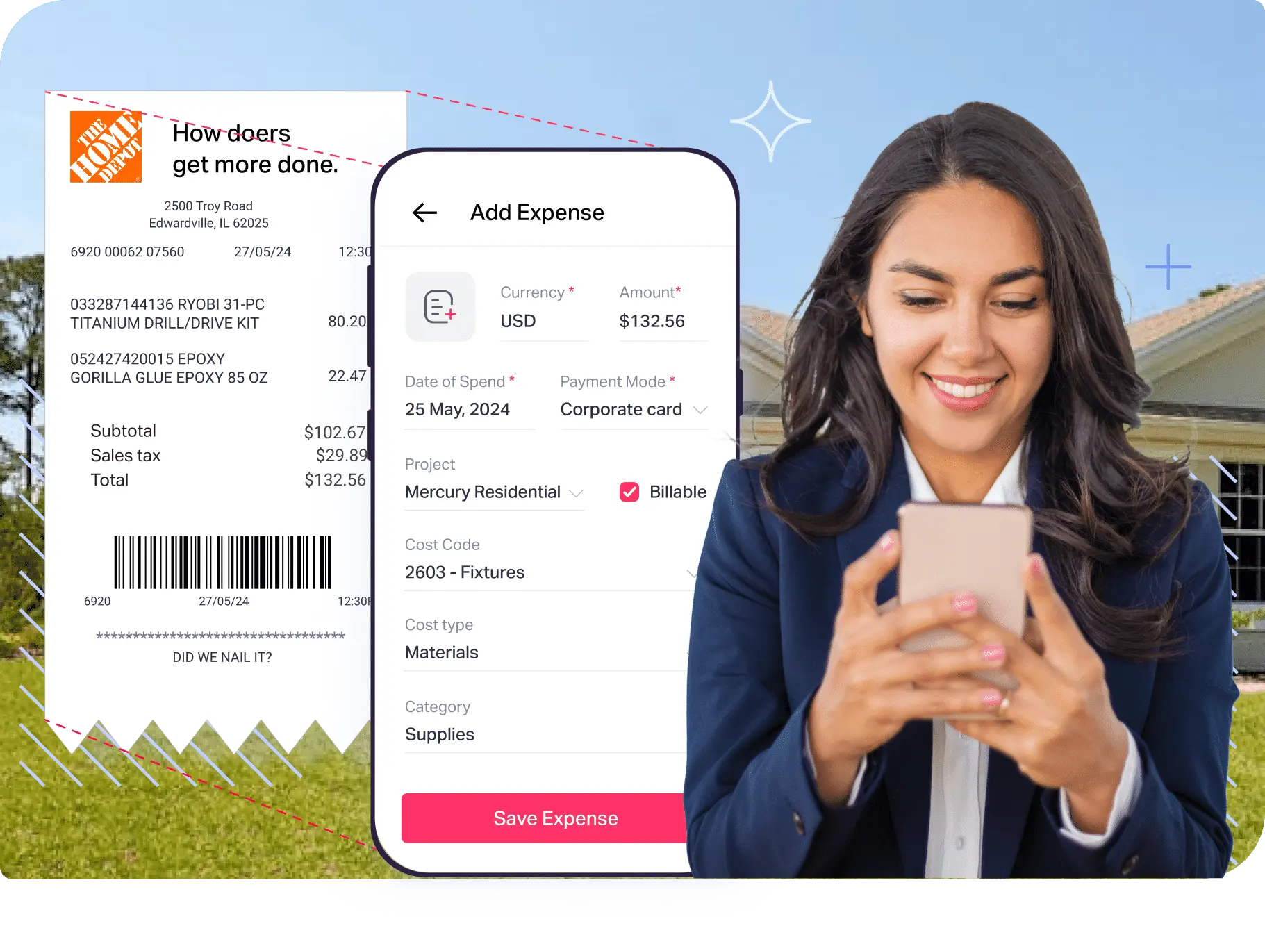 Fyle's receipt and expense management software streamlining receipt tracking