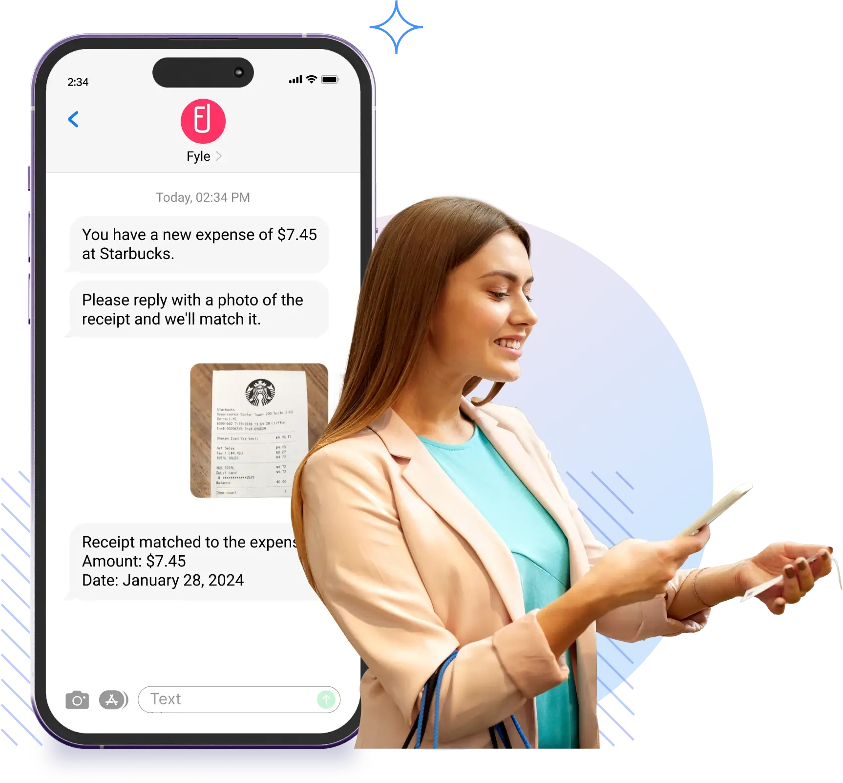 Track and manage receipts with Fyle