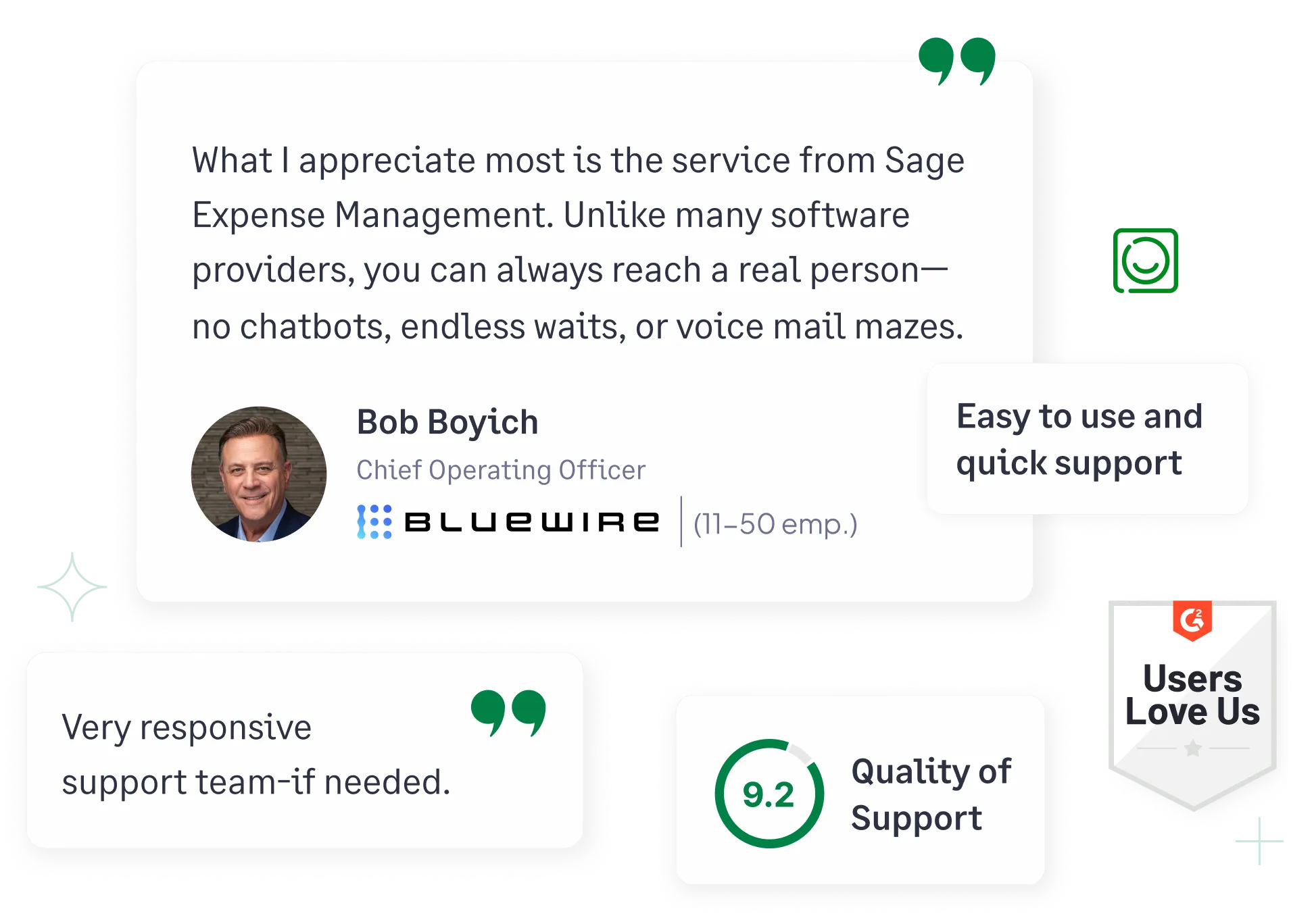 How Sage Expense Management gives you the best customer support