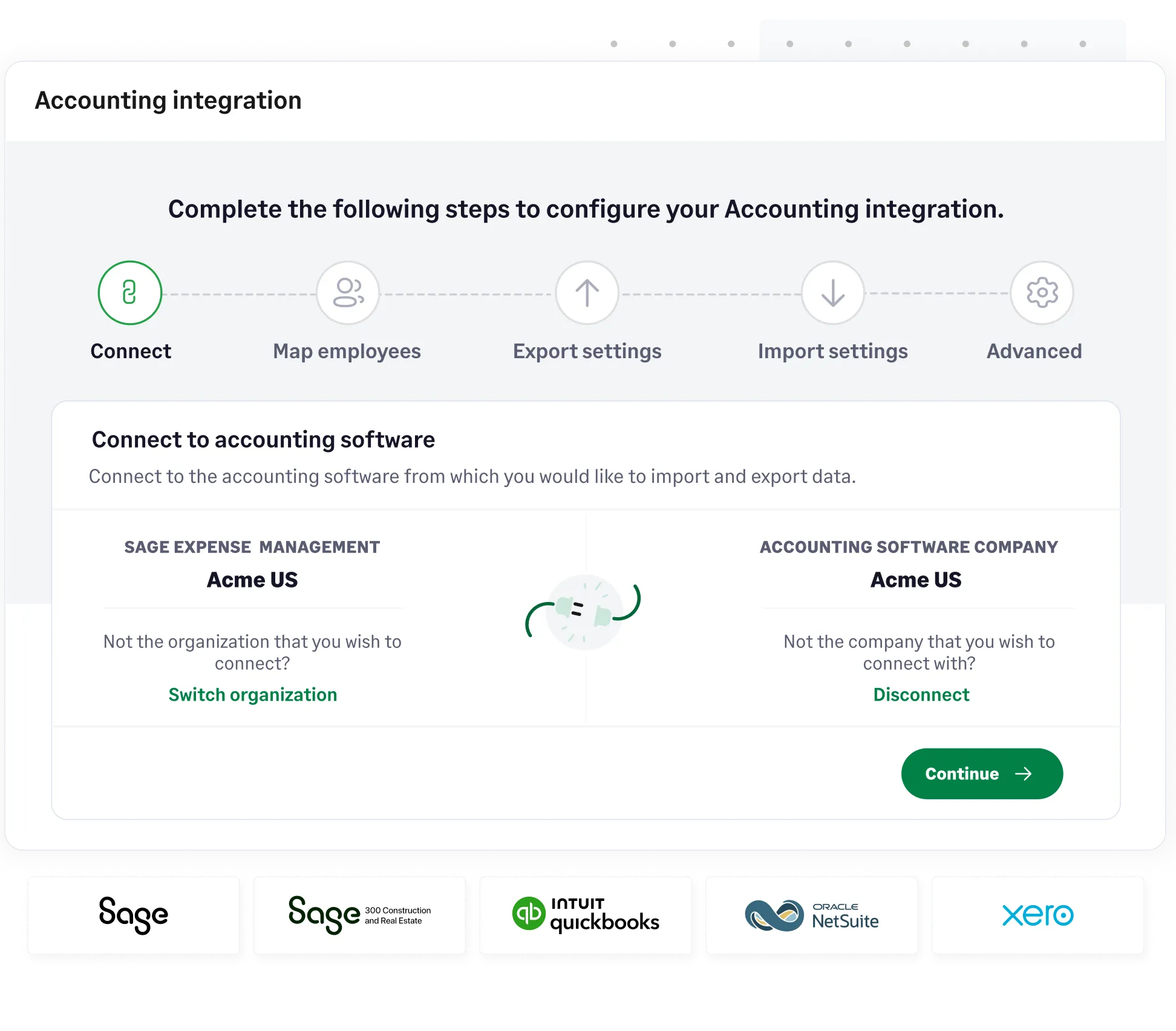 Accounting Integration with Sage Expense Management (formerly Fyle)