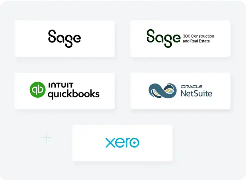 Sage Expense Management connects to your favorite accounting software